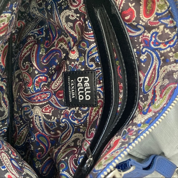 NELLA BELLA | blue vegan leather purse - Picture 3 of 3